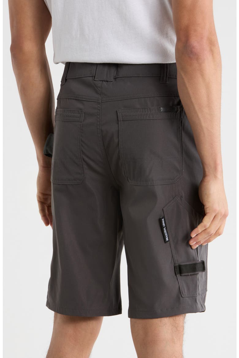 Water Resistant Technical Carpenter Shorts, Alternate, color, CHARCOAL