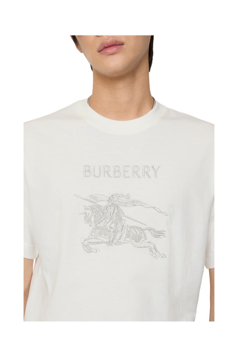 Knight Cotton T-shirt, Alternate, color, Chalk white