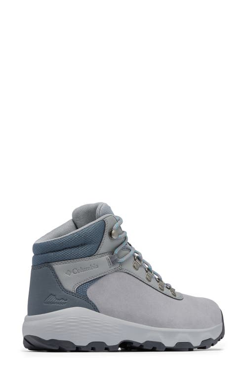 Columbia Newton Wander™ Waterproof Hiking Boot In Monument/teal