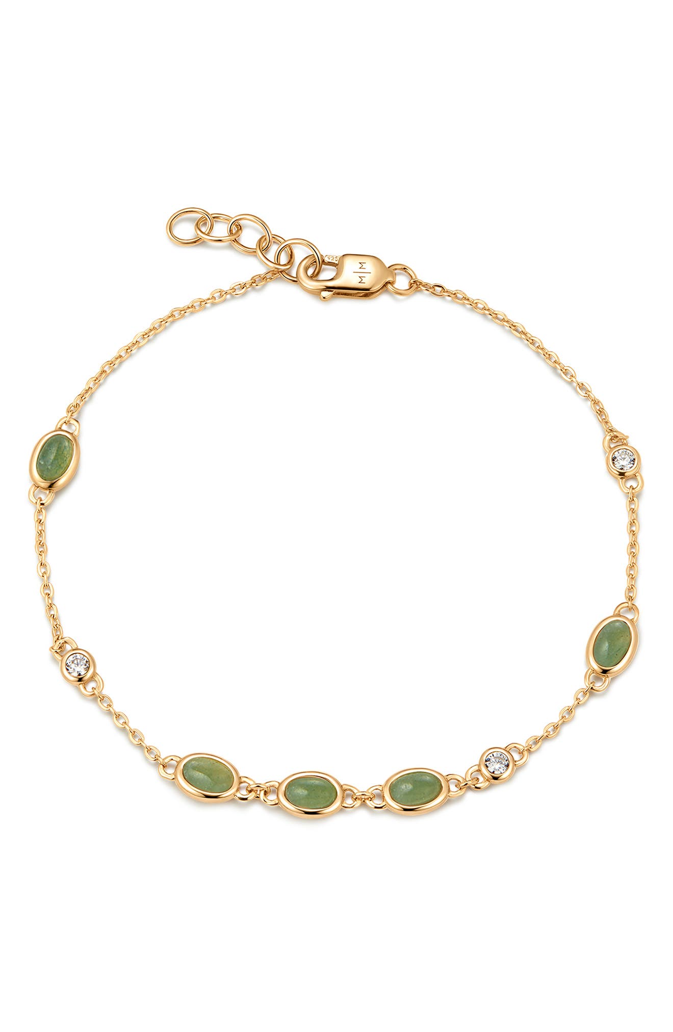 GOLD VERMEIL/GREEN