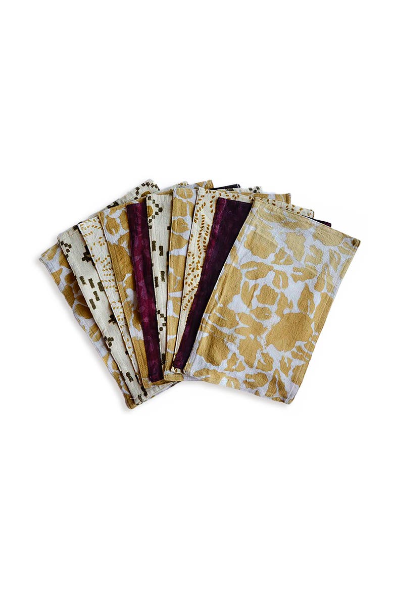 Zero Waste Cotton Towels (Set of 10) - Everyday Towel, Main, color, Beige