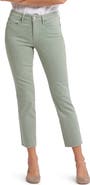 NYDJ Sheri Frayed Hem Slim Jeans