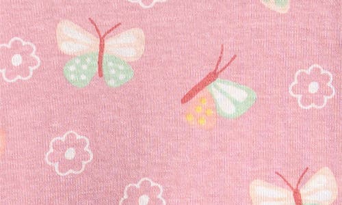 Poppy & Clay Organic Cotton Long Pajamas In Floral