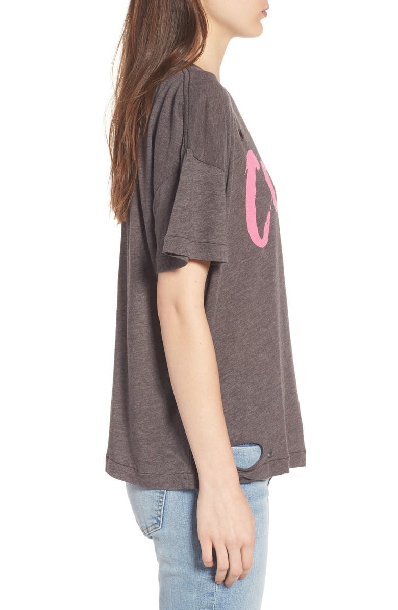 Wildfox Coffee Destroyed Tee, Alternate, color,