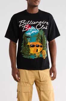 Peak Intarsia Graphic T-Shirt