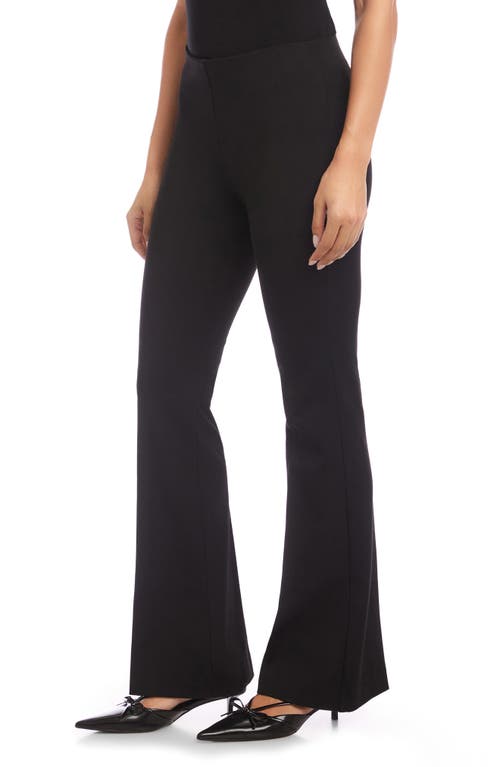 Fifteen Twenty City Bootcut Pants In Black