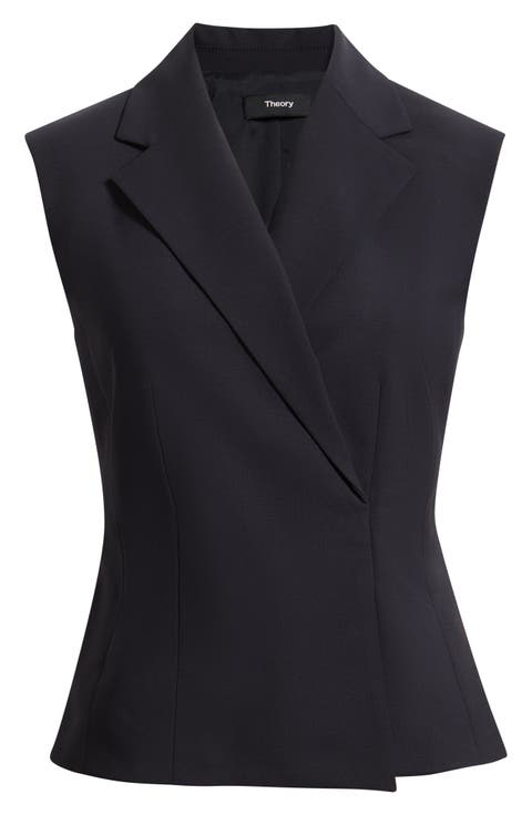 Hourglass Stretch Wool Vest