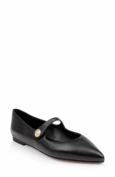 Gersende Mary Jane Pointed Toe Flat