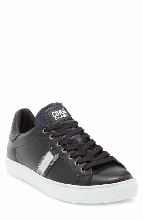 Roberto Cavalli Logo Plate Sneaker