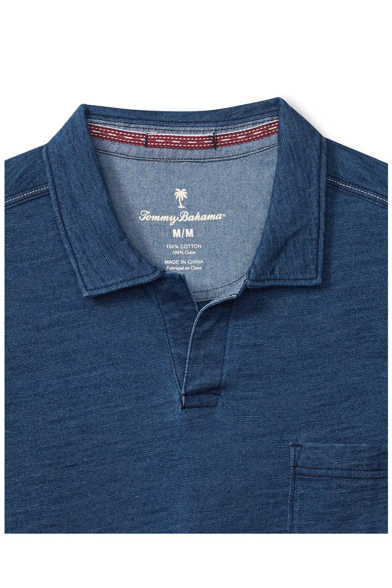Solreno Cove Polo, Alternate, color, INDIGO