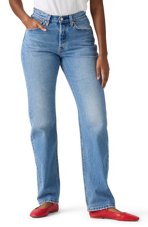 501® Curve High Waist Straight Leg Jeans (Play On Ref)