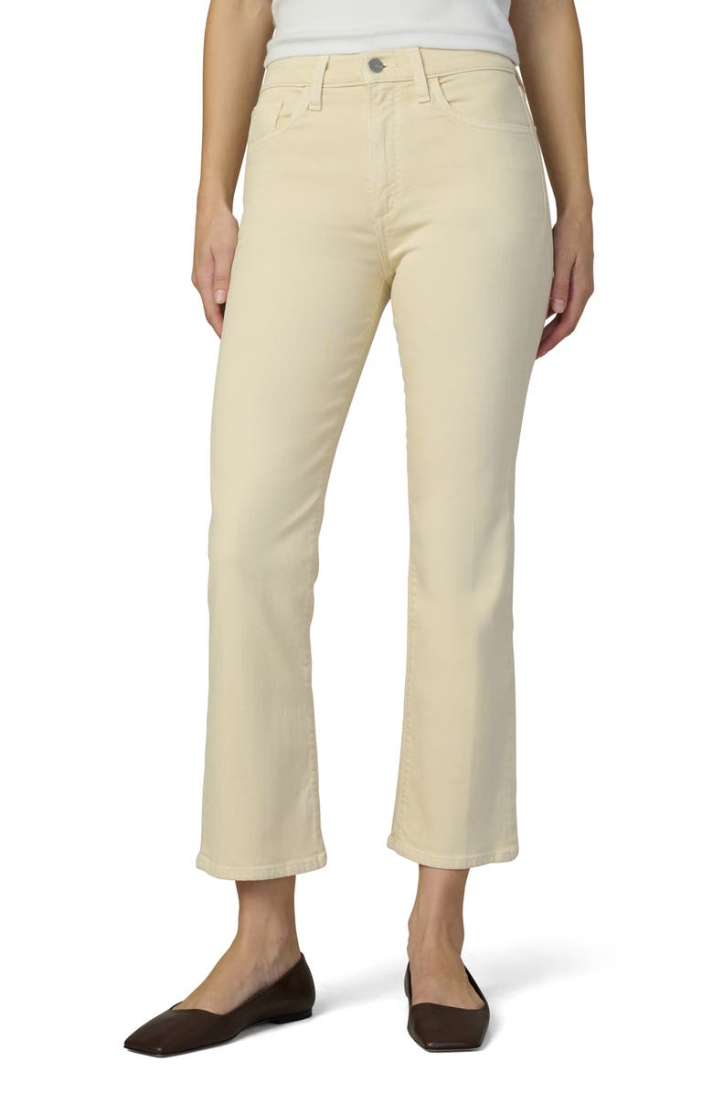 Joe's The Callie Crop Bootcut Jeans, Main, color, Creme Brulee