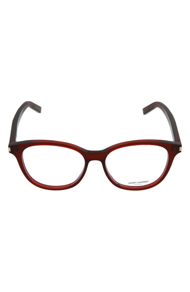 Saint Laurent 51mm Cat Eye Optical Frames, Main, color,