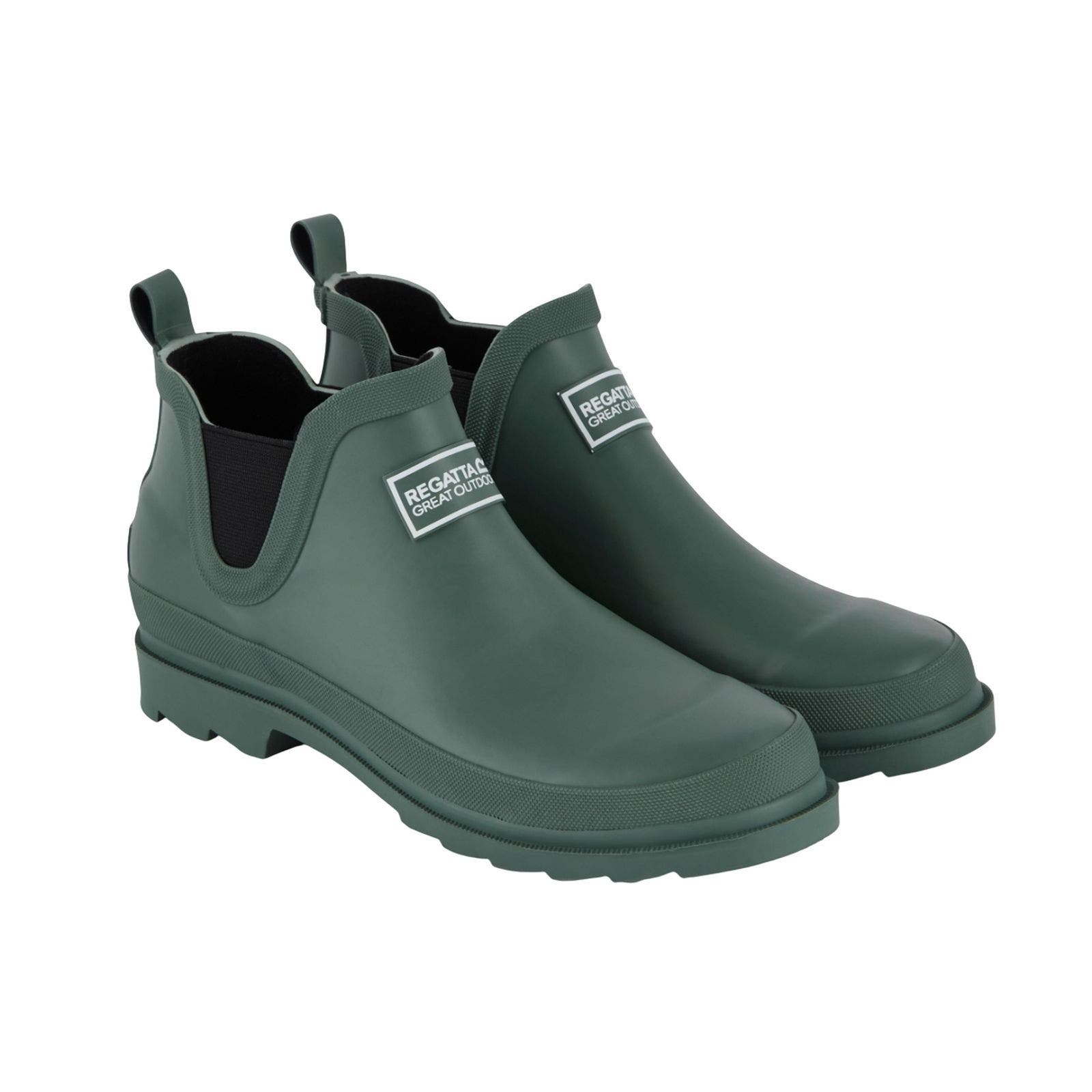 Harper Plain Ankle Galoshes, Main, color, Dark Forest Green