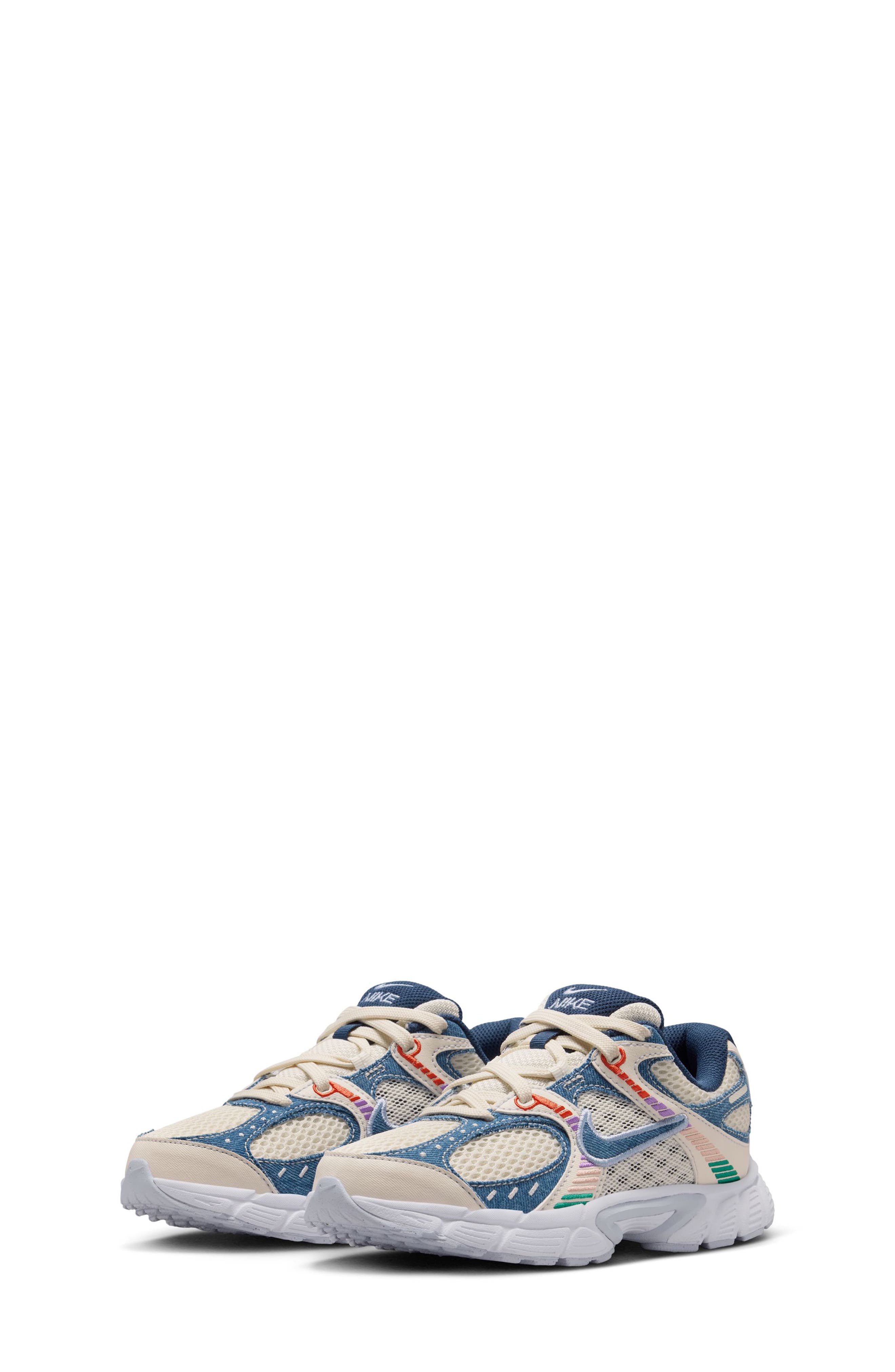  Soft Pearl/ Navy/ Blue Denim