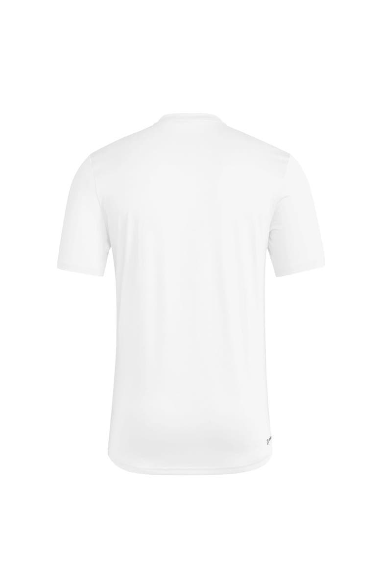adidas Men's adidas White LA Galaxy 2025 Jersey Hook AEROREADY T-Shirt, Alternate, color, White