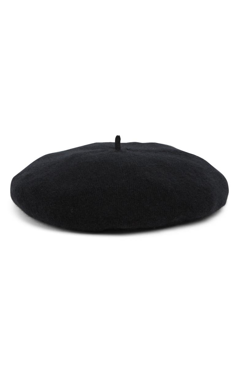 NORDSTROM RACK Cashmere Knit Beret, Main, color,