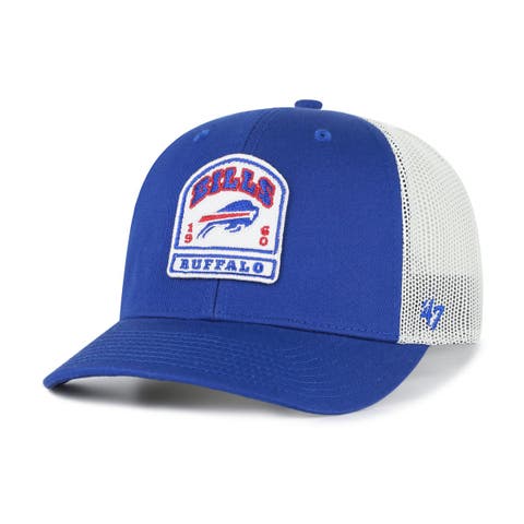 Men's '47  Royal Buffalo Bills  Headstone Trucker Adjustable Hat