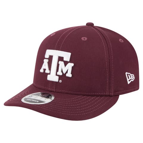 Men's New Era Maroon Texas A&M Aggies Low Profile 9FIFTY Snapback Hat