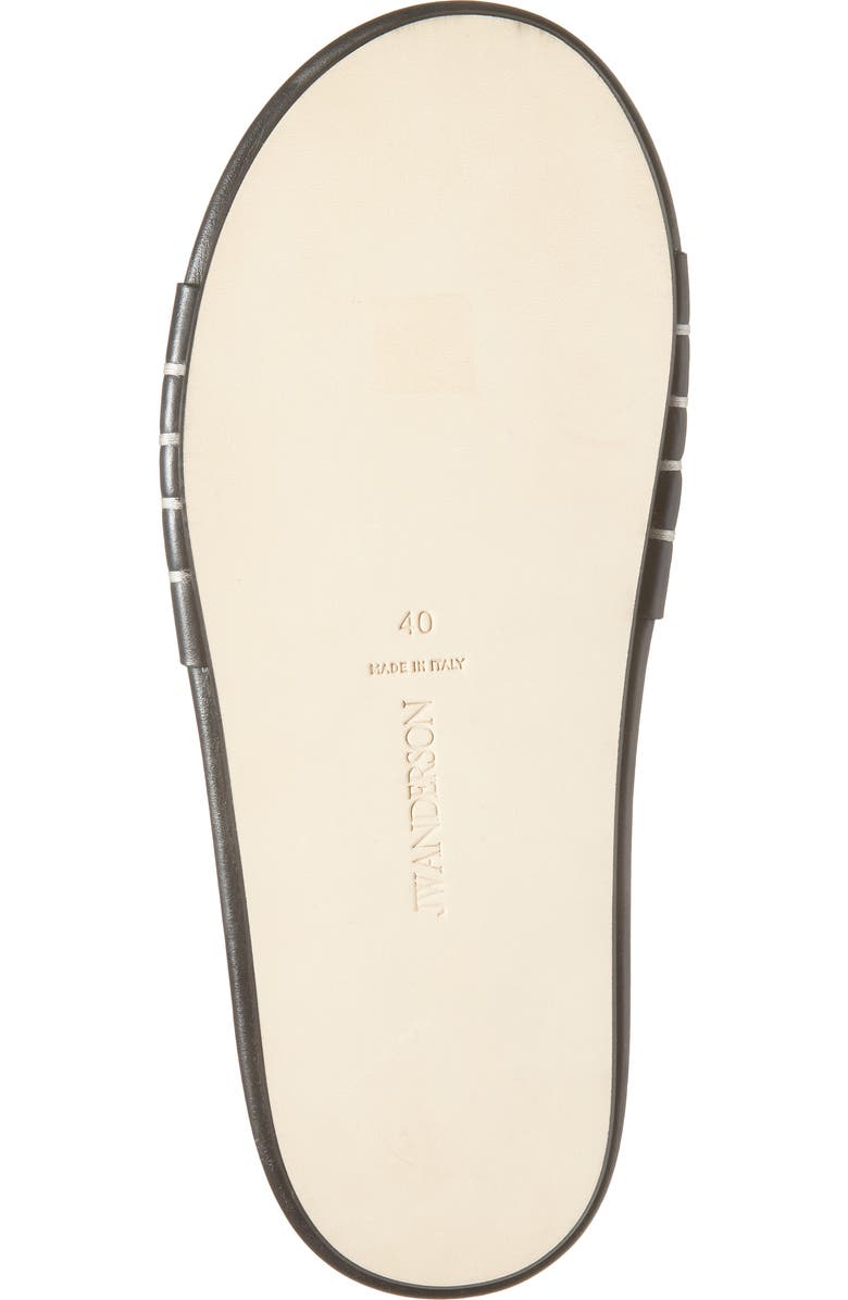 JW Anderson Loafer Slide Sandal, Alternate, color, 999 Black