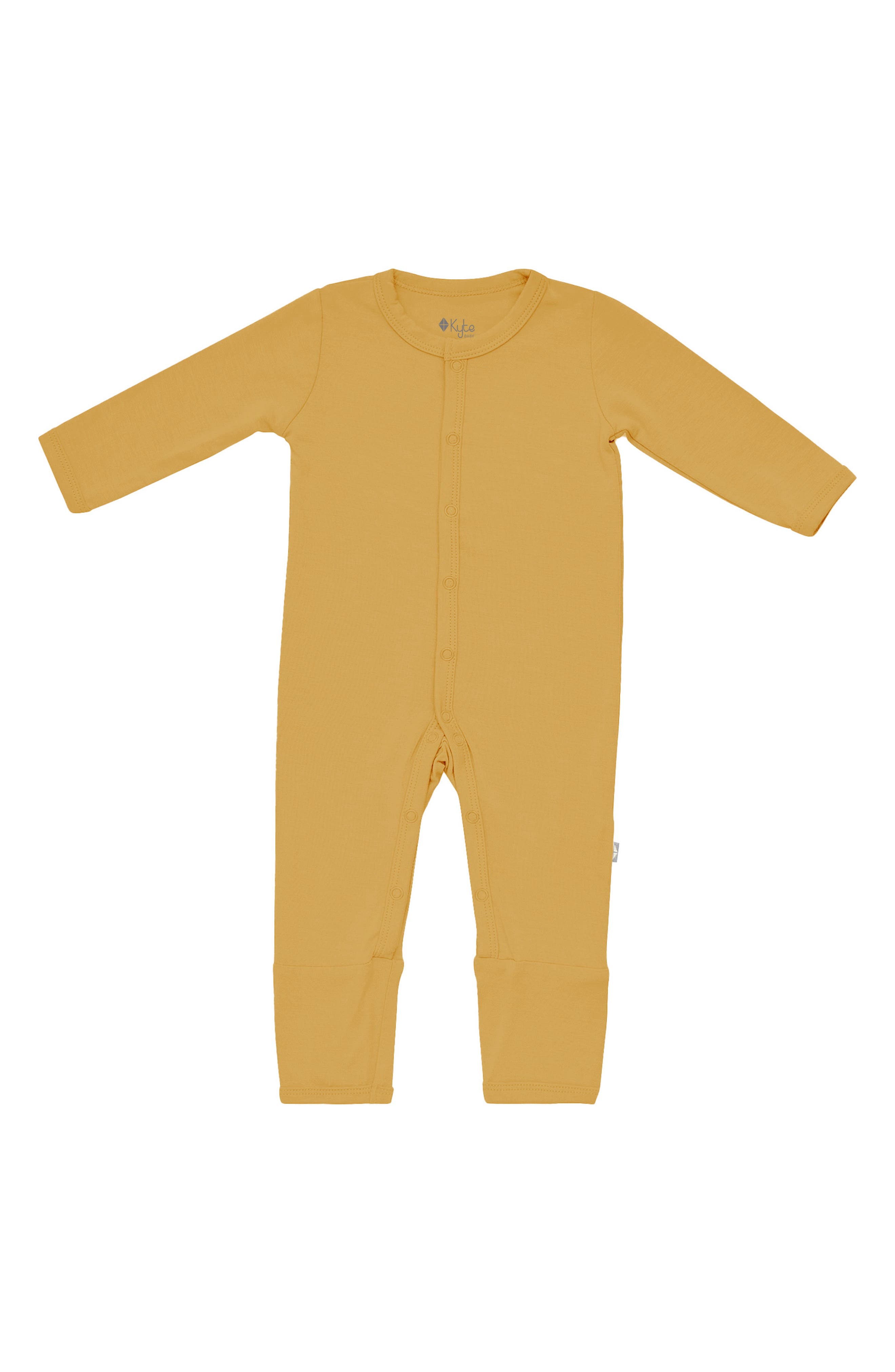 Kyte BABY Marigold Long Sleeve Snap Romper
