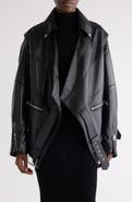 Givenchy Upside Down Leather Jacket