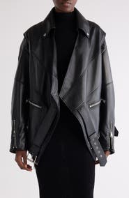 Givenchy Upside Down Leather Jacket
