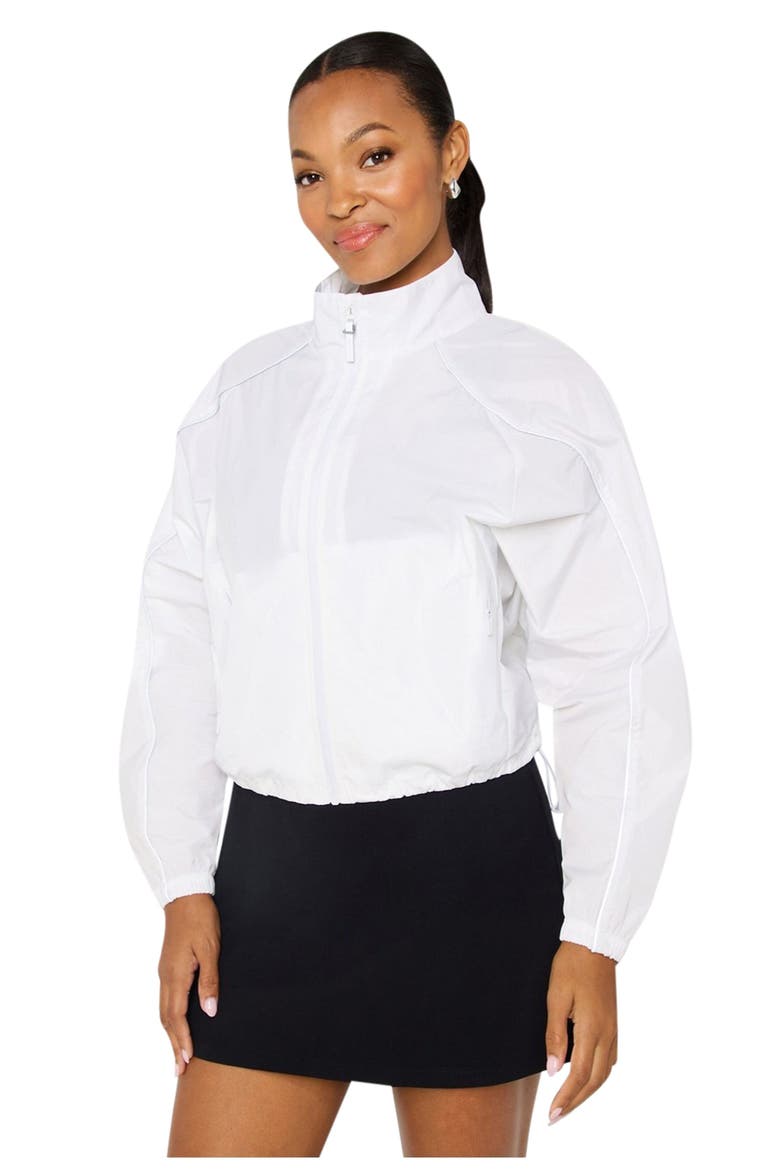 Tempo Lightweight Windbreaker, Main, color, Classic White