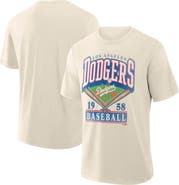 FANATICS Men's Profile Cream Los Angeles Dodgers Big & Tall Screen Print T-Shirt