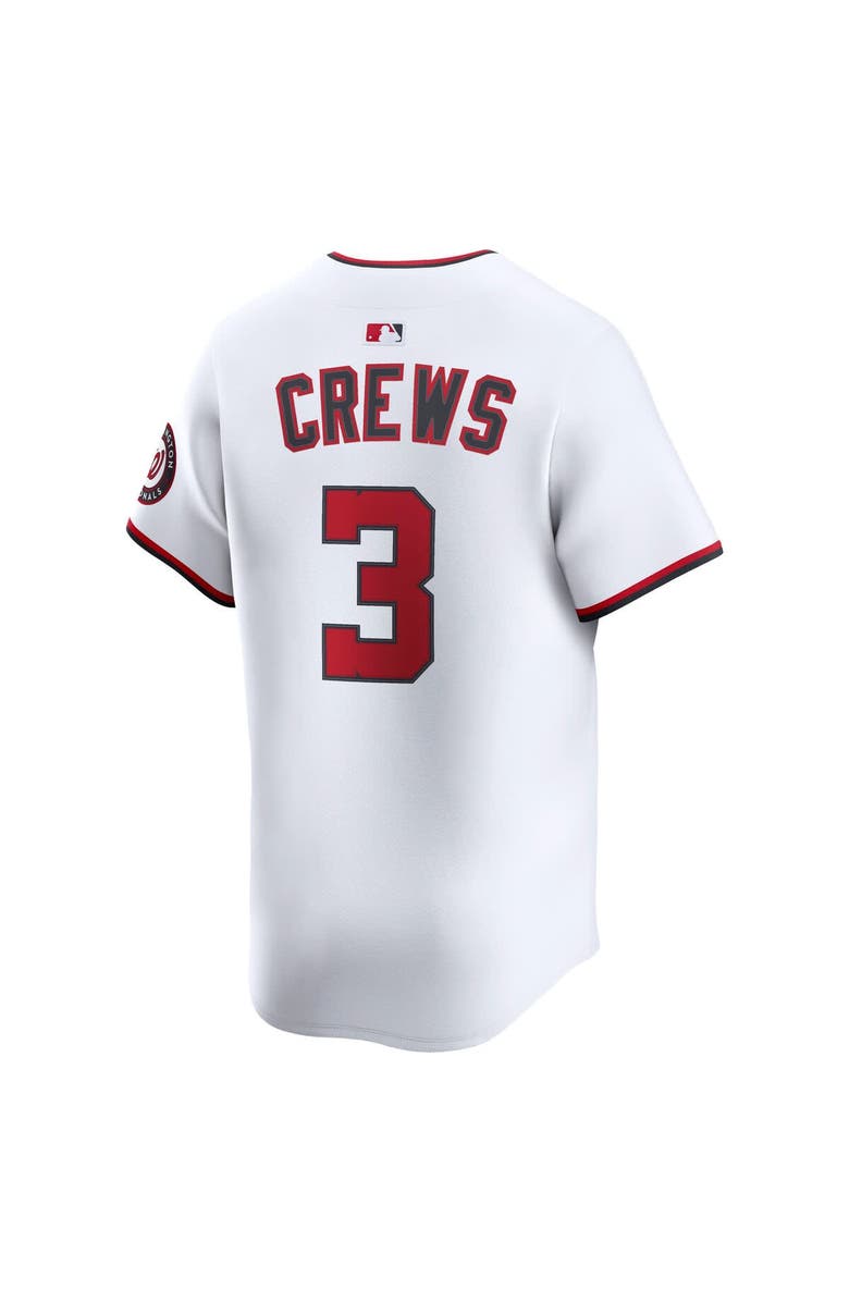 Nike Men's Nike Dylan Crews White Washington Nationals Home Limited Player Jersey, Alternate, color, White