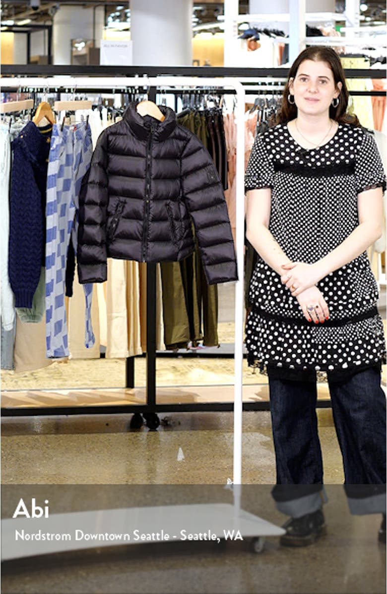 Kids' Kassidy Water Resistant 800 Fill Power Down Recycled Nylon Puffer Jacket, sales video thumbnail