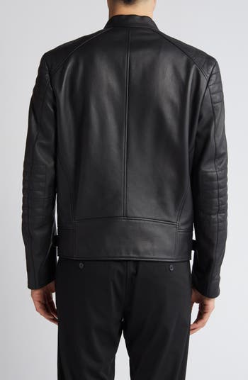 BOSS Lewis Leather Jacket | Nordstrom