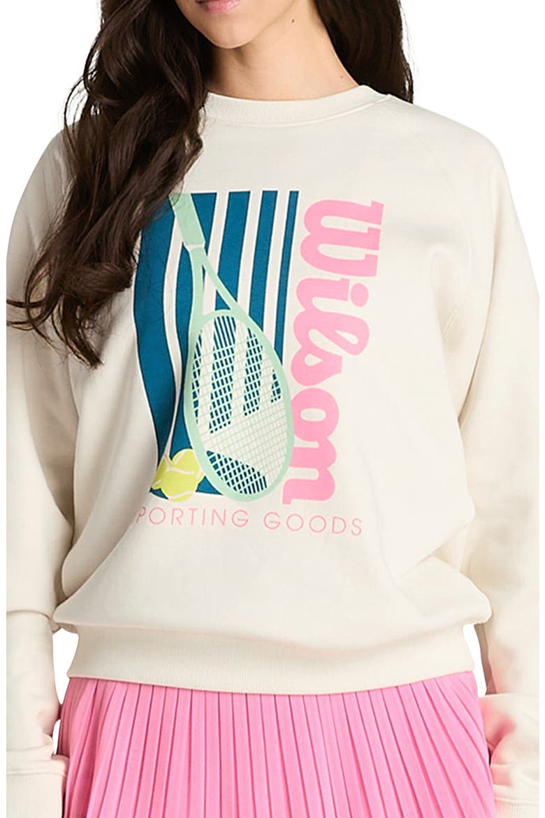 Classic Graphic Crewneck Sweatshirt, Main, color, ASPHALT