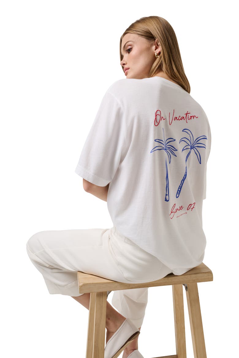 Vacation Boyfriend Graphic T-Shirt, Alternate, color, BRIGHT WHITE