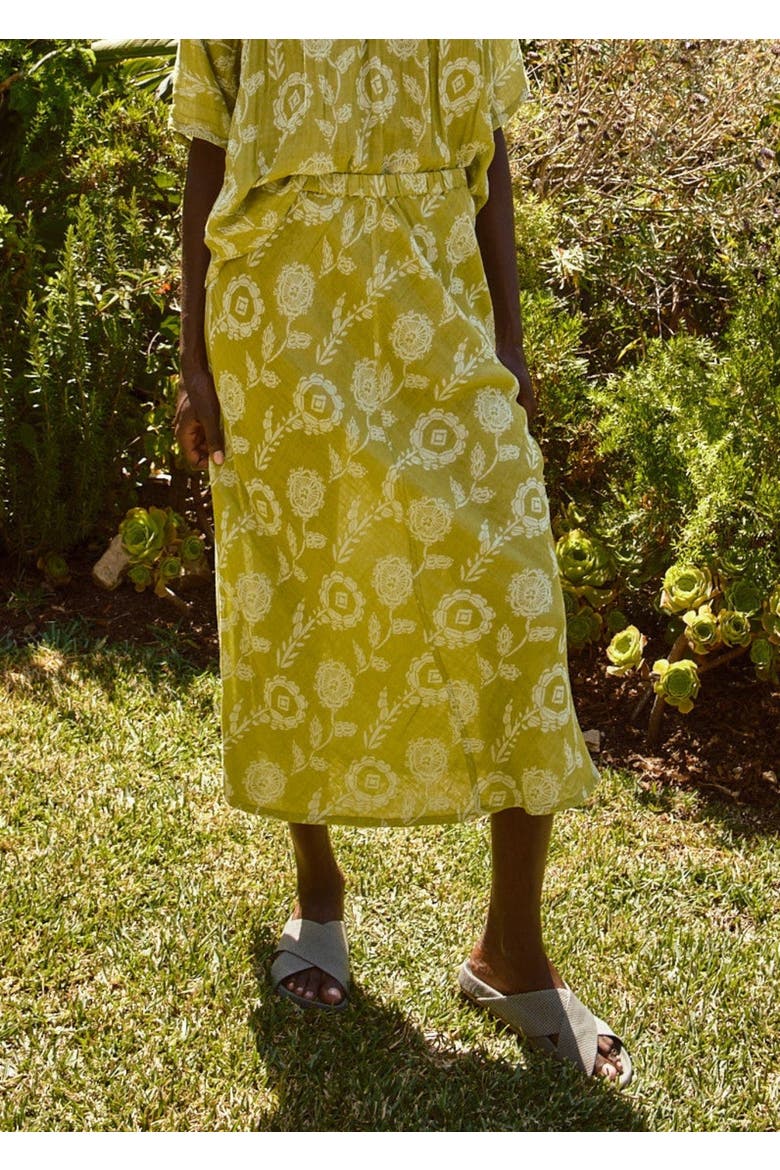 Tess Bias Slip Skirt, Alternate, color, Aloe