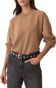 Marine Layer Cloud 9 Cotton Blend Fleece Crewneck Sweatshirt