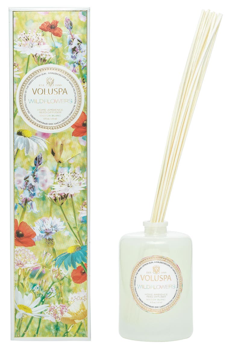 Wildflowers Reed Diffuser, Alternate, color, WILDFLOWERS