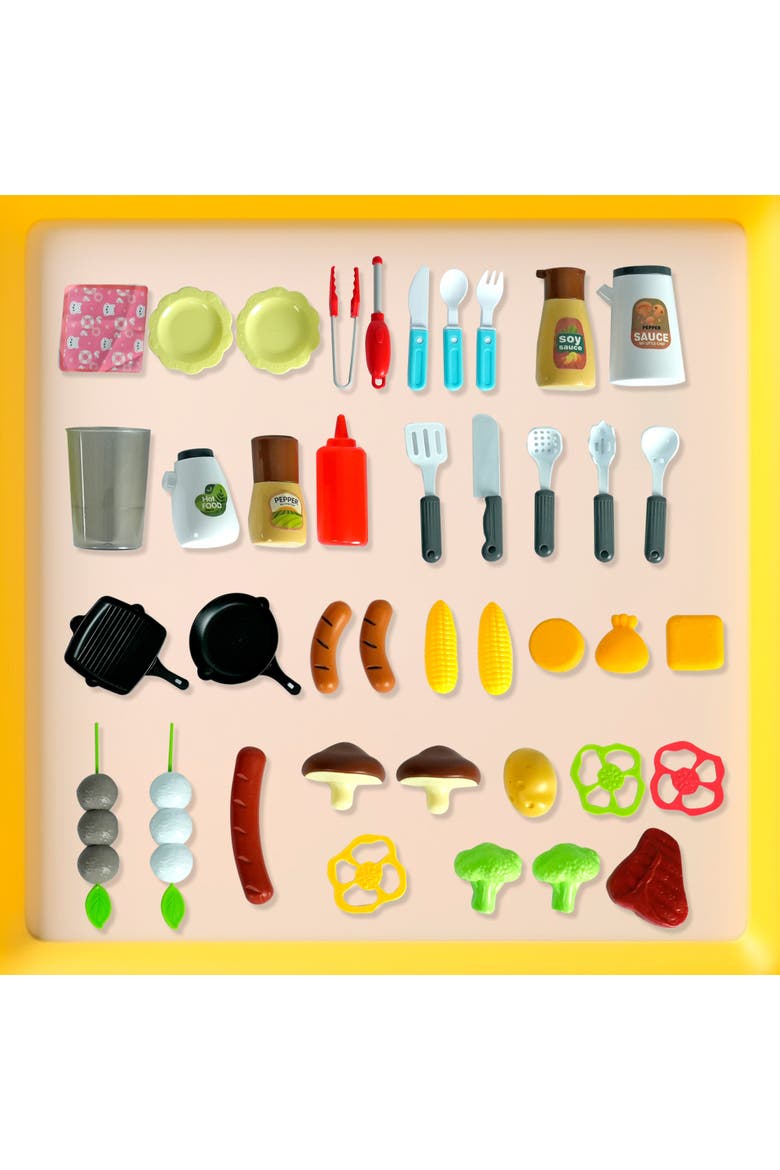 BBQ Grill Toy Playset, Alternate, color, Multicolored