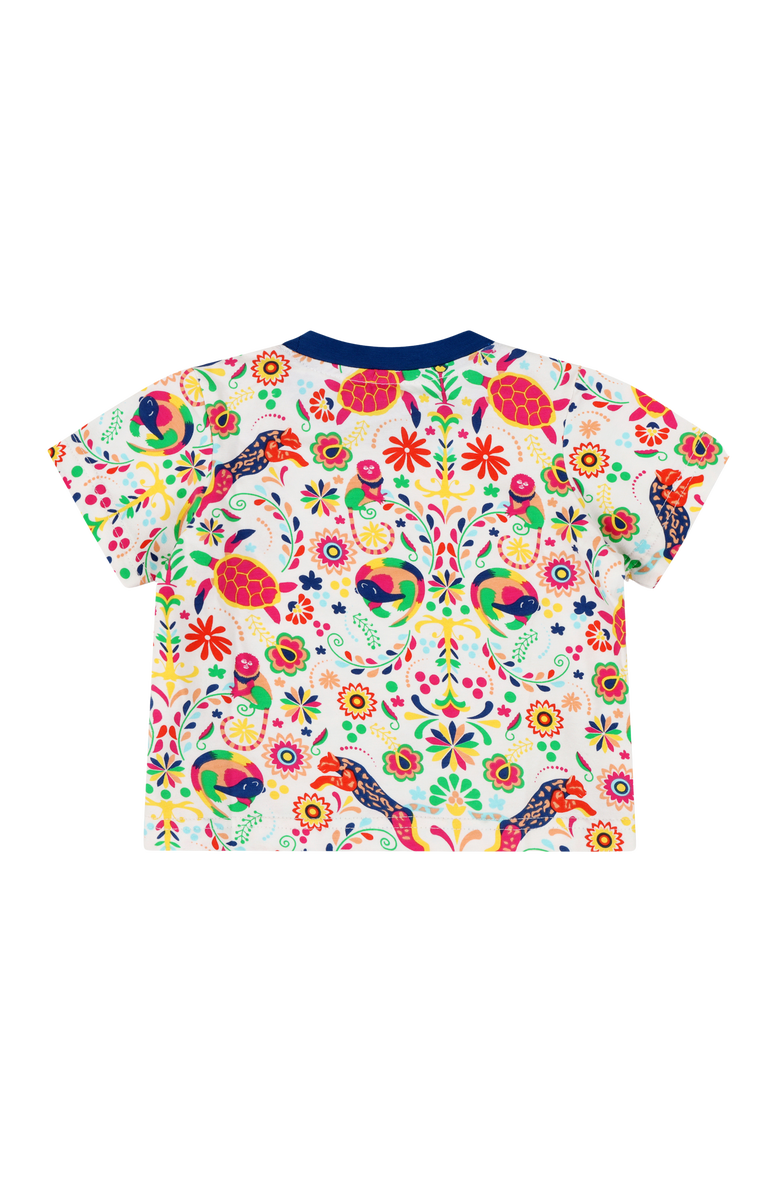 Mixed Up Clothing Kids Suave Print Short Sleeve T-Shirt, Alternate, color, Animal Arabesque