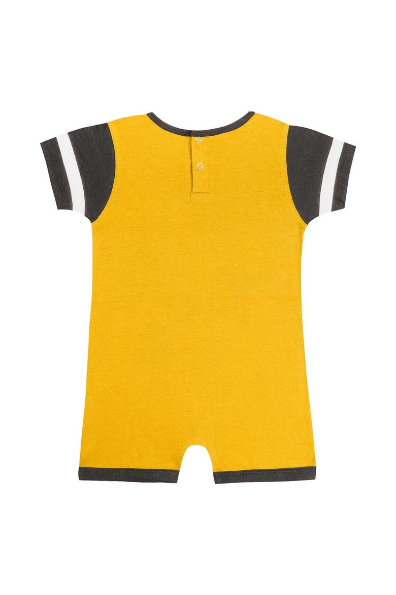 Infant Fanatics Branded Gold San Diego Padres Fast Pitch Romper, Alternate, color, Gold