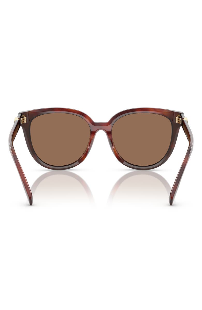 Tory Burch 56mm Phantos Sunglasses, Alternate, color, Dark Brown