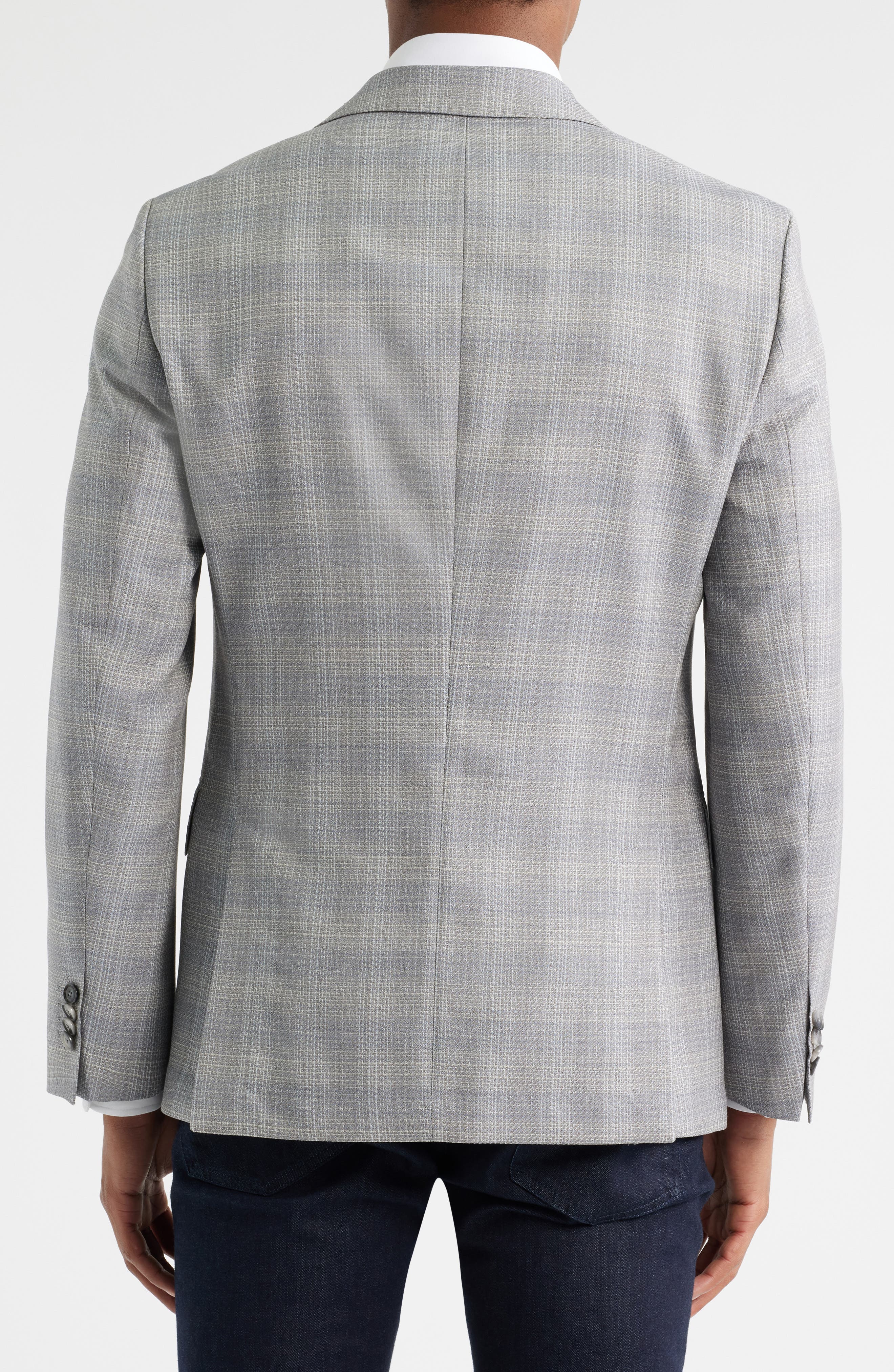 Hutson Plaid Virgin Wool Sport Coat - image 2