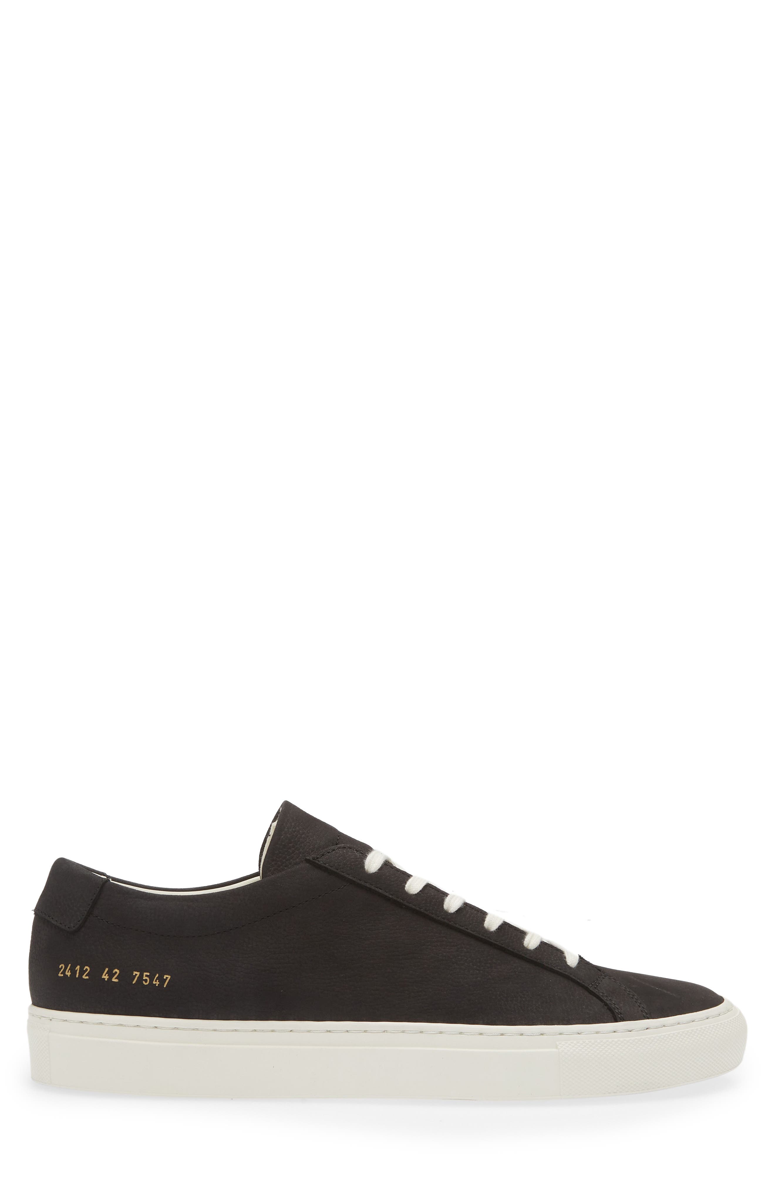 Common Projects Contrast Achilles Sneaker, Alternate, color, 7547 Black