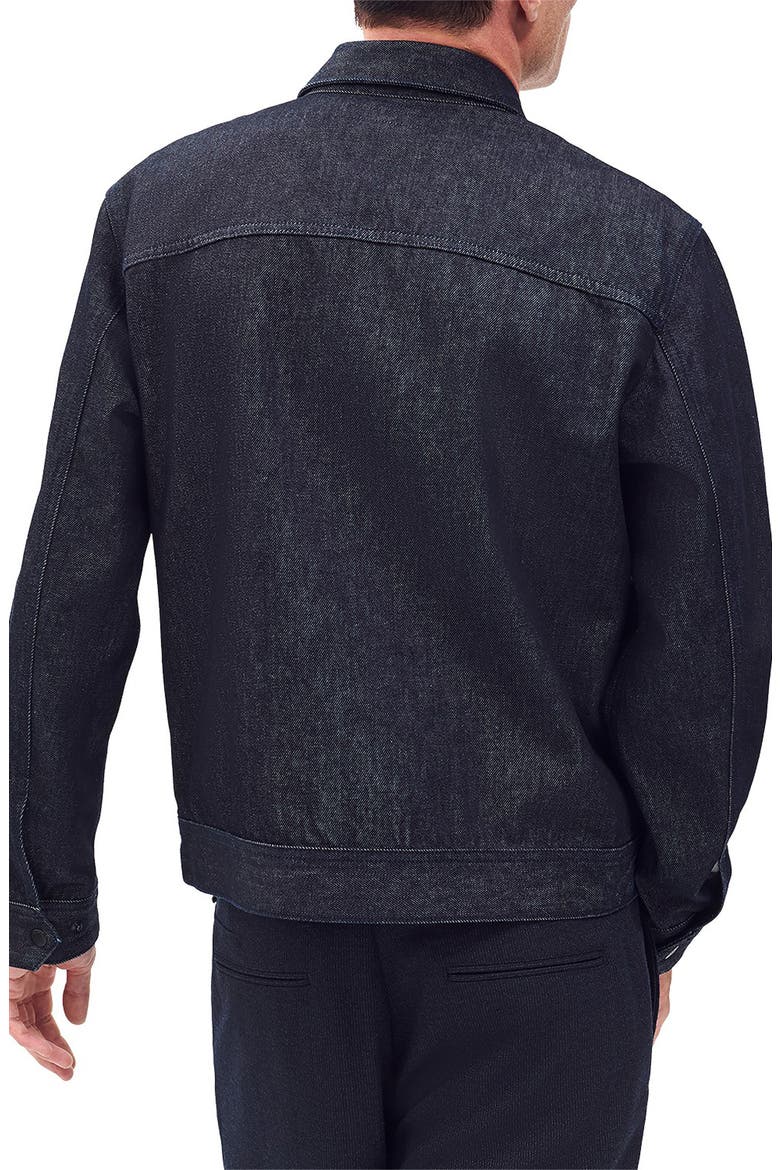 Beau Denim Trucker Jacket, Alternate, color, RESIN RINSE