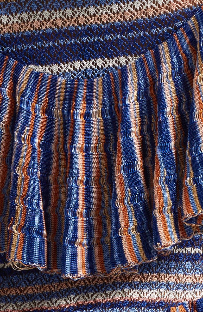 Ulla Johnson Raina Ruffle Lace Maxi Dress, Alternate, color, 