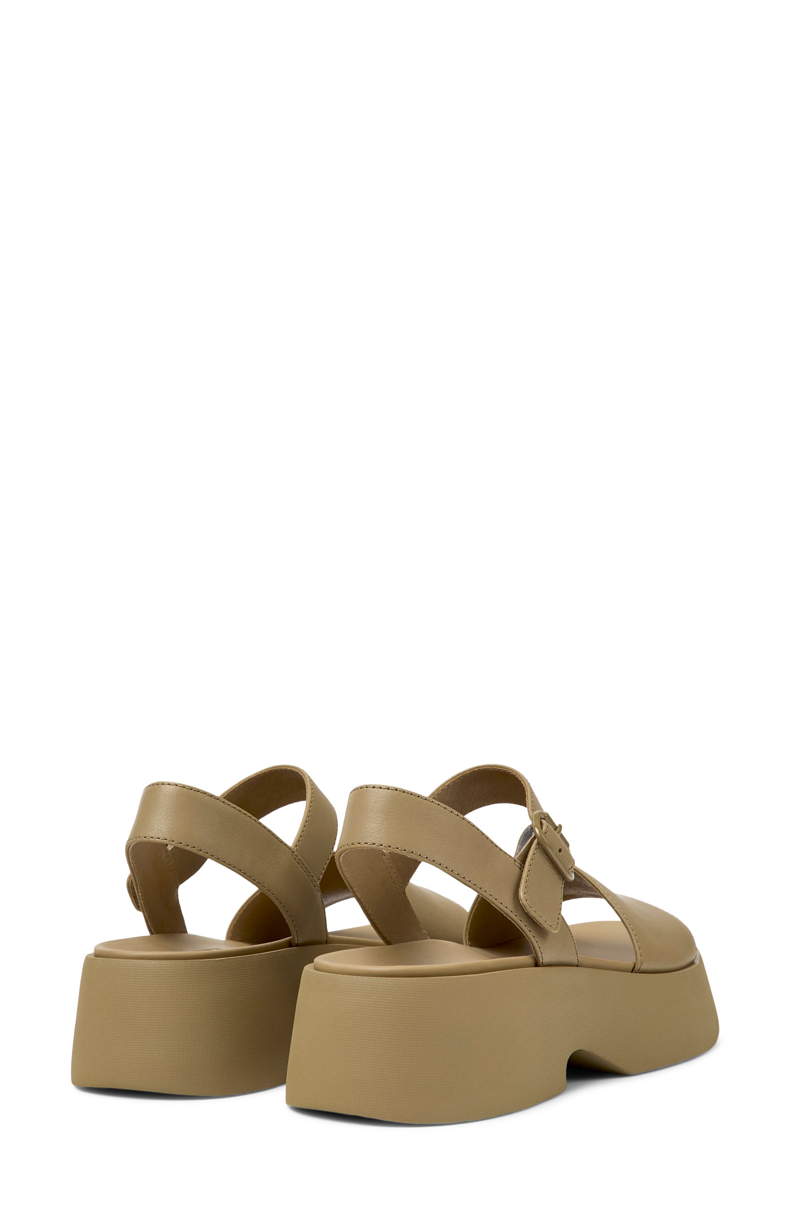 Tasha Ankle Strap Wedge Sandal, Alternate, color, MEDIUM BROWN