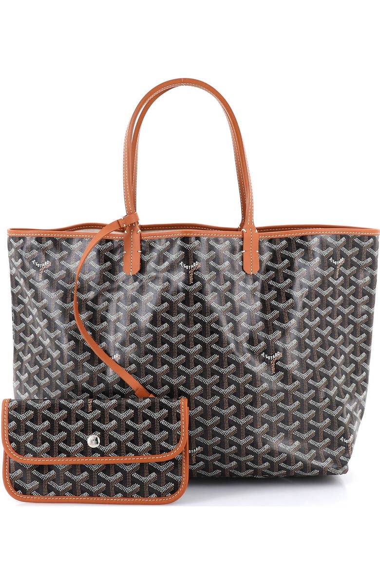 Pre-Owned Goyard Saint Louis Tote Coated Canvas PM, Alternate, color, Brown