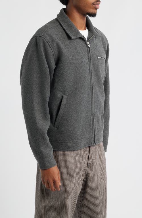Obey Lenox Jacket In Gray