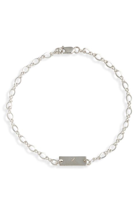 Hadley Initial Bar Bracelet
