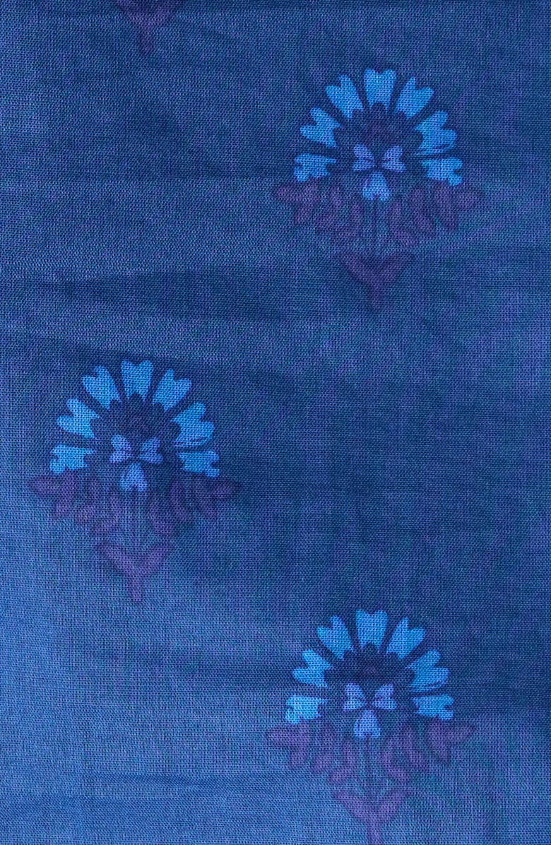 SUGARLIPS Briza Medallion Meddy Button-Up Shirt, Alternate, color, Teal-Blue